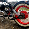 Modifikasi Mix Honda GL100 Chopper dan Brat Style