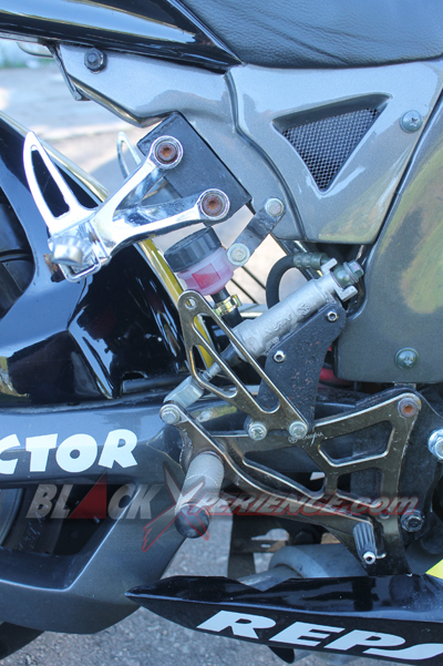 Biaya Murah Berhasil Ubah Megapro "Berkaki" Moge