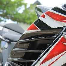 Air scoop menambah sporti penampilan