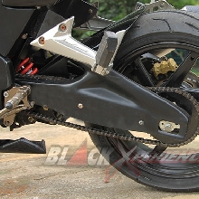Wheelbase lebih panjang dari spek asli Bajaj Pulsar
