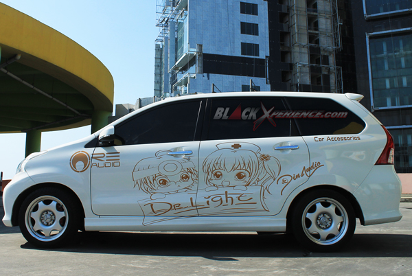 Permainan cutting sticker menghidupkan tampilan eksterior