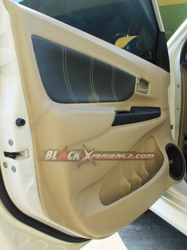 Doort trim dilapis kulit sintetis