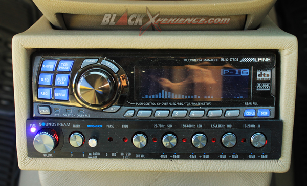 Procesor PXA701 Alpine + RUK & preamp Soundstream MPQ6X0