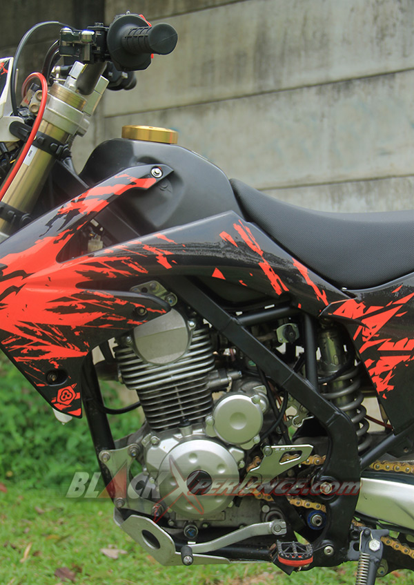 Mesin Kawasaki D-Tracker150