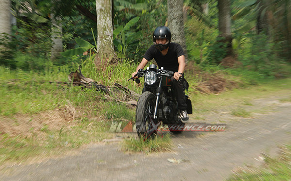Test ride oleh crew PKC