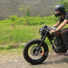 Test ride oleh crew PKC