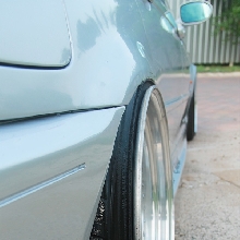 Sedikit offset menambah ciamik tampilan velg