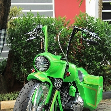 H-D Roadking modifikasi Hot Road Bagger