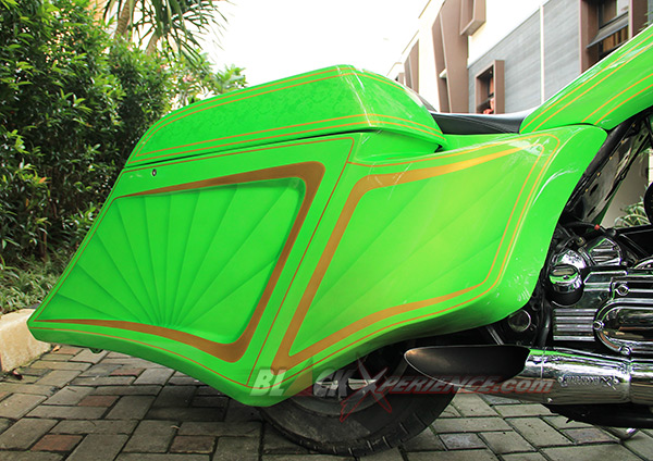 Ciri khas Hot Road Bagger 