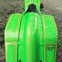 Airbrush bertema Prada & Chicano style