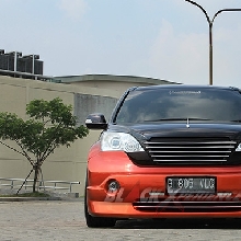 Elegant VIP terpancar dari tampak depan