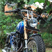 Honda Tiger bergaya chopper