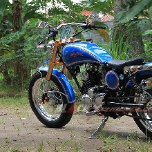 Honda Tiger Chopper Cermin Jiwa Pelaut