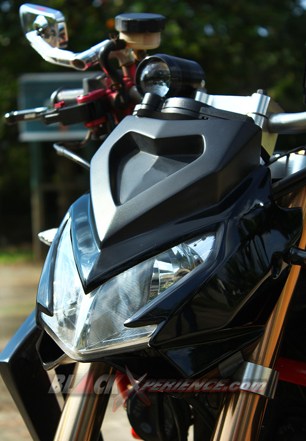 Lampu mengadopsi milik Honda Supra X 125