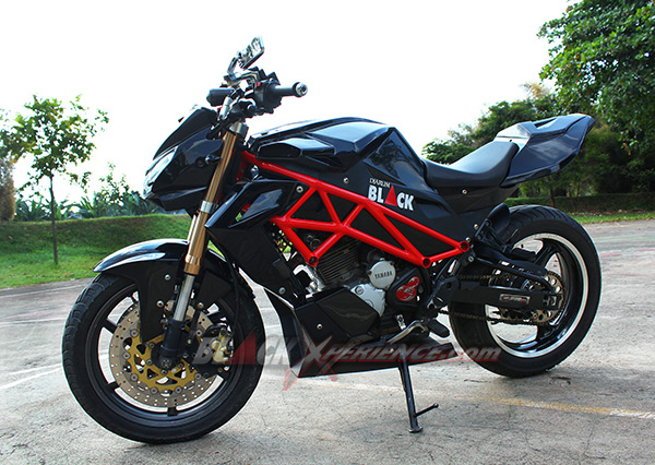 Tampak samping begitu kokoh