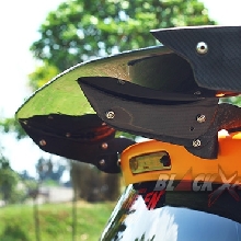 Rear wing spoiler menambah kesan sport