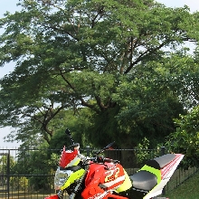 Honda CS1 Adopsi Kaki-kaki Yamaha Byson