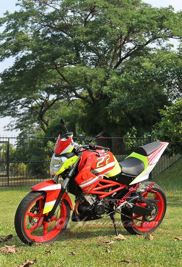 Honda CS1 Adopsi Kaki-kaki Yamaha Byson