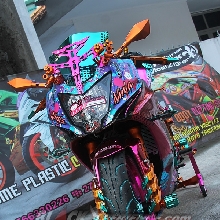 Kawasaki Ninja250 Chrome Spray Sengaja Didesain Untuk Wanita