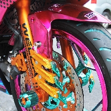 Kawasaki Ninja250 Chrome Spray Sengaja Didesain Untuk Wanita