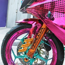 Kawasaki Ninja250 Chrome Spray Sengaja Didesain Untuk Wanita