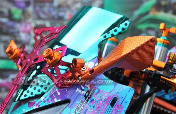 Kawasaki Ninja250 Chrome Spray Sengaja Didesain Untuk Wanita