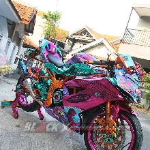 Kawasaki Ninja250 Chrome Spray Sengaja Didesain Untuk Wanita