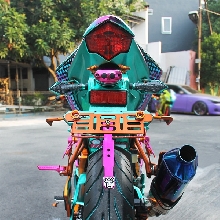 Kawasaki Ninja250 Chrome Spray Sengaja Didesain Untuk Wanita