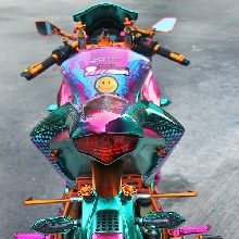 Kawasaki Ninja250 Chrome Spray Sengaja Didesain Untuk Wanita