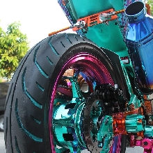 Kawasaki Ninja250 Chrome Spray Sengaja Didesain Untuk Wanita