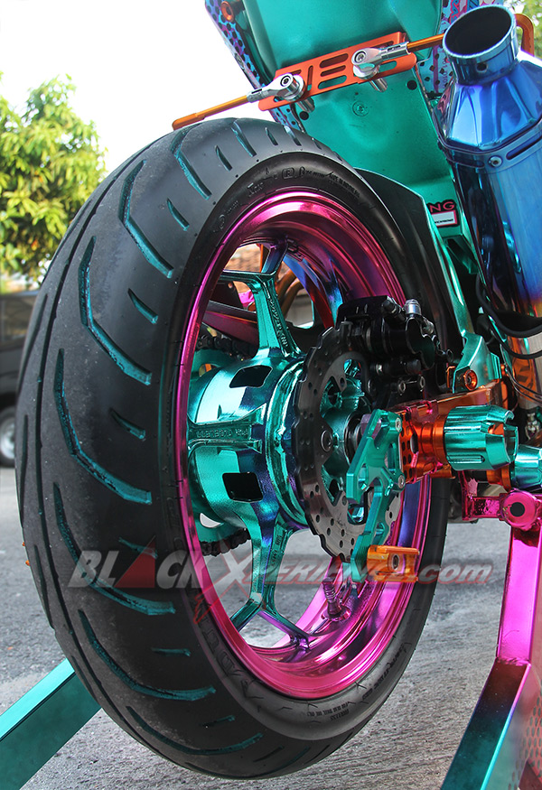 Kawasaki Ninja250 Chrome Spray Sengaja Didesain Untuk Wanita