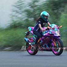 Kawasaki Ninja250 Chrome Spray Sengaja Didesain Untuk Wanita