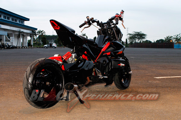 Mio Terlihat Lebih Futuristik Berkat Adonan Matic Figther