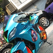 Sedap dipandang berkat warna hasil spray chrome