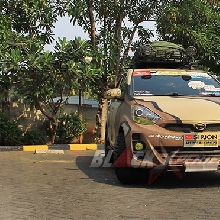 Tampang depan Daihatsu Sirion Adventure