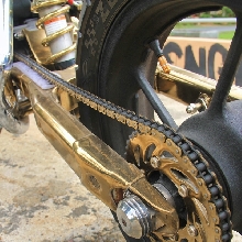 Swing arm custom, ukuran lebih panjang