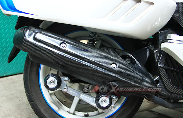 Cover Muffler Carbon