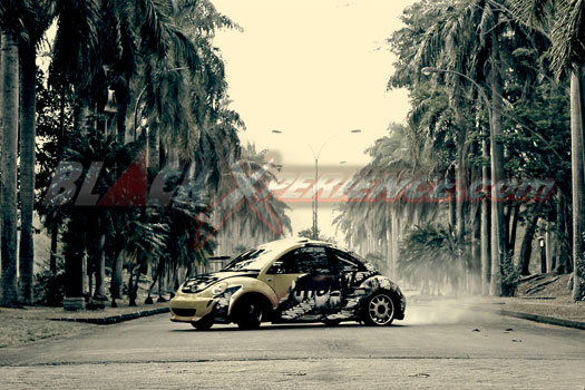 Sensasi Drift VW New Bettle