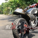 Honda Megapro Cafe Racer Gold Lining