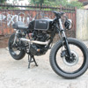'Macan Hitam' Bergaya Cafe Racer