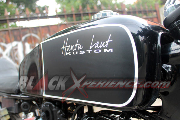 'Macan Hitam' Bergaya Cafe Racer