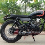 Yamaha Scorpio Dark Tracker