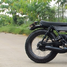 Tampilan samping Yamaha Scorpio tracker