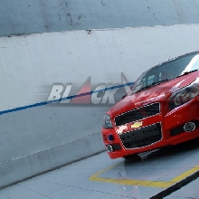 Tampak depan Chevrolet Aveo