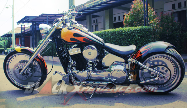 Modifikasi Jetwin Mengusung American Chopper