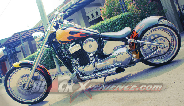 Modifikasi Jetwin Mengusung American Chopper