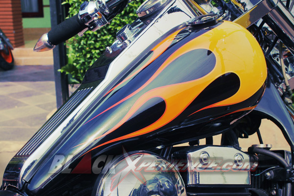 Modifikasi Jetwin Mengusung American Chopper