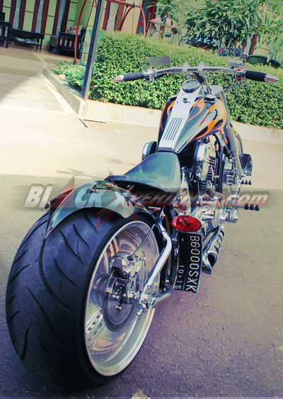 Modifikasi Jetwin Mengusung American Chopper