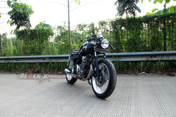 Yamaha Scorpio cafe racer Puspa Kediri Custom