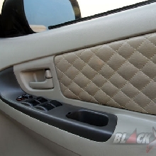 Door trim dikombinasi dengan kulit sintetis MB Tech